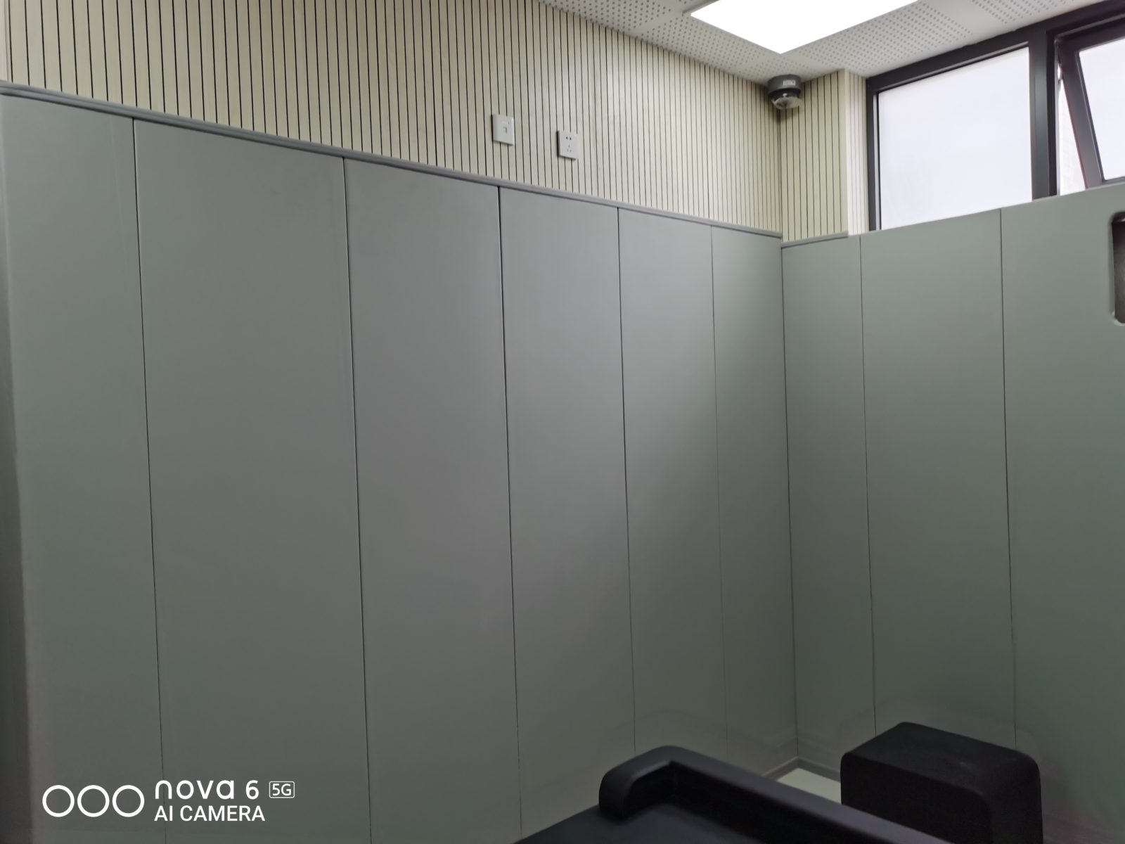 anti collision softpack sample room — acoustic panel photo
