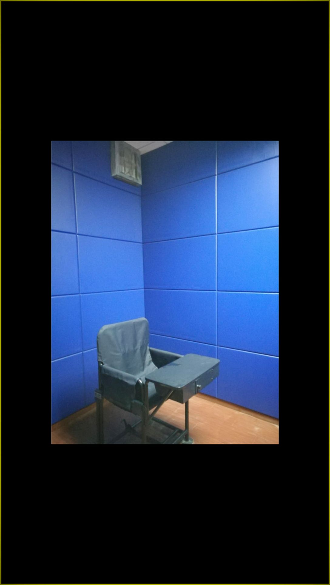 anti collision softpack sample room — acoustic panel photo