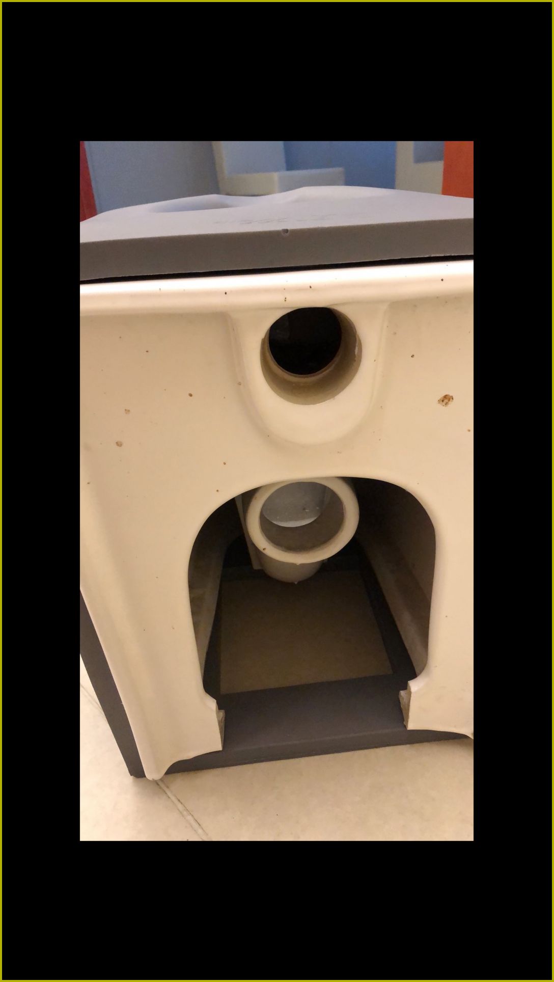 anti collision toilet — acoustic panel photo
