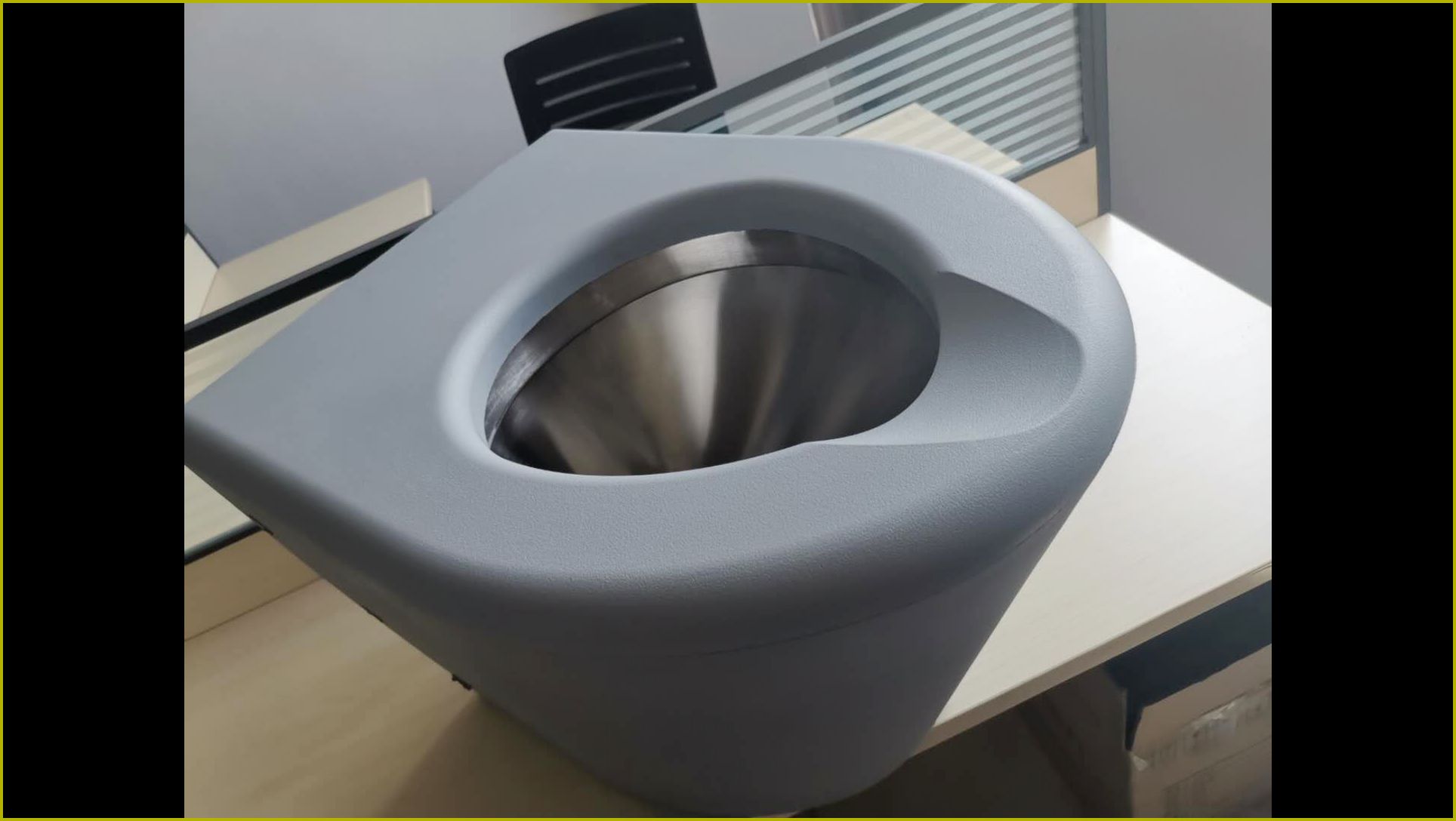 anti collision toilet — acoustic panel photo