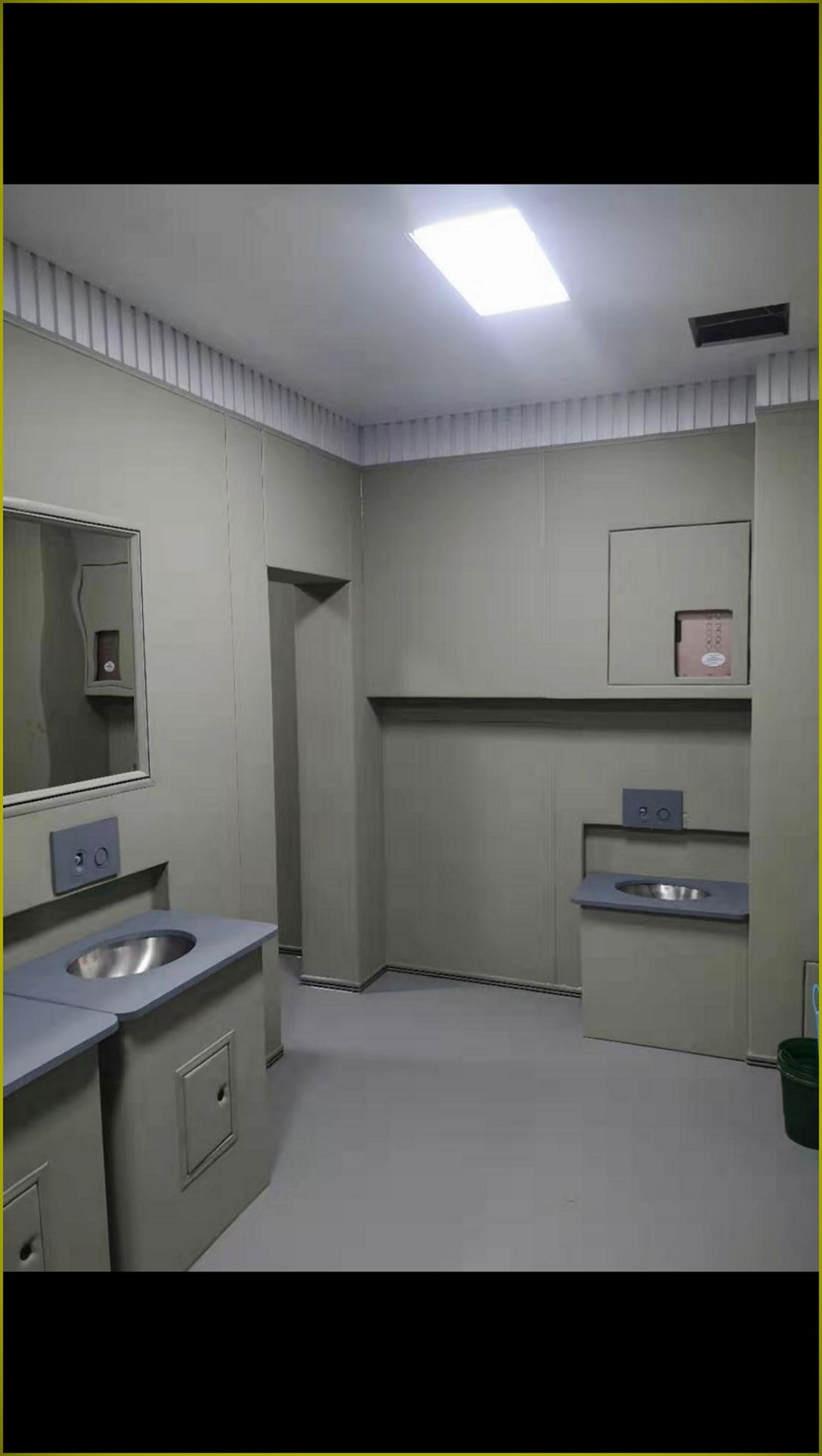 anti collision washbasin — acoustic panel photo