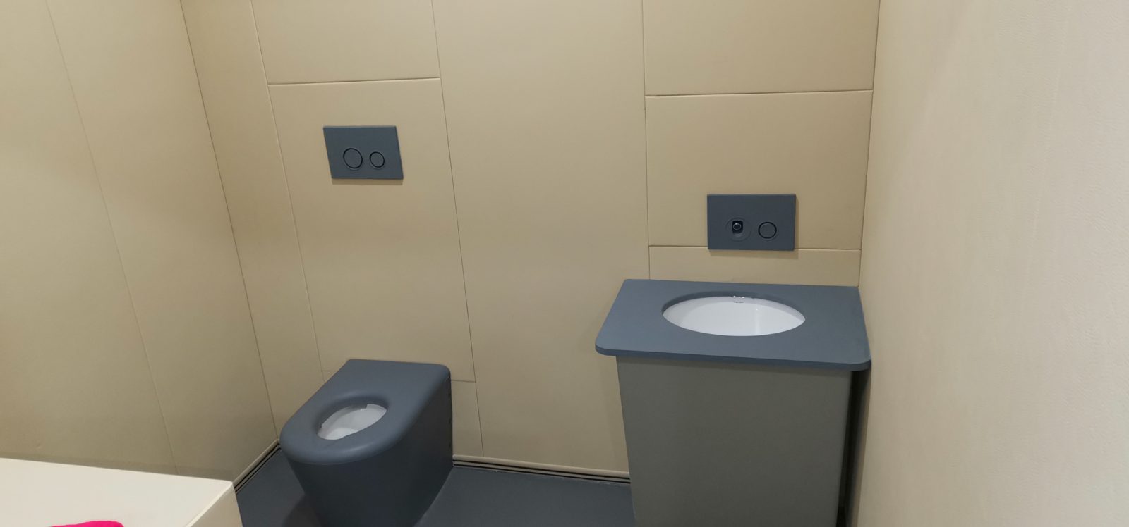anti collision washbasin — acoustic panel photo