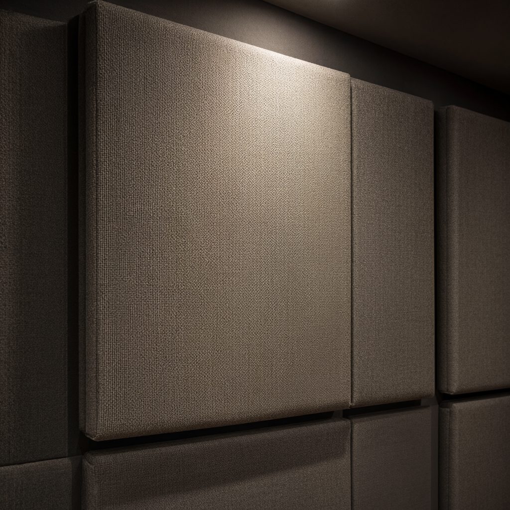 fabric acoustic panel, fabric acoustic panels, padded wall panels