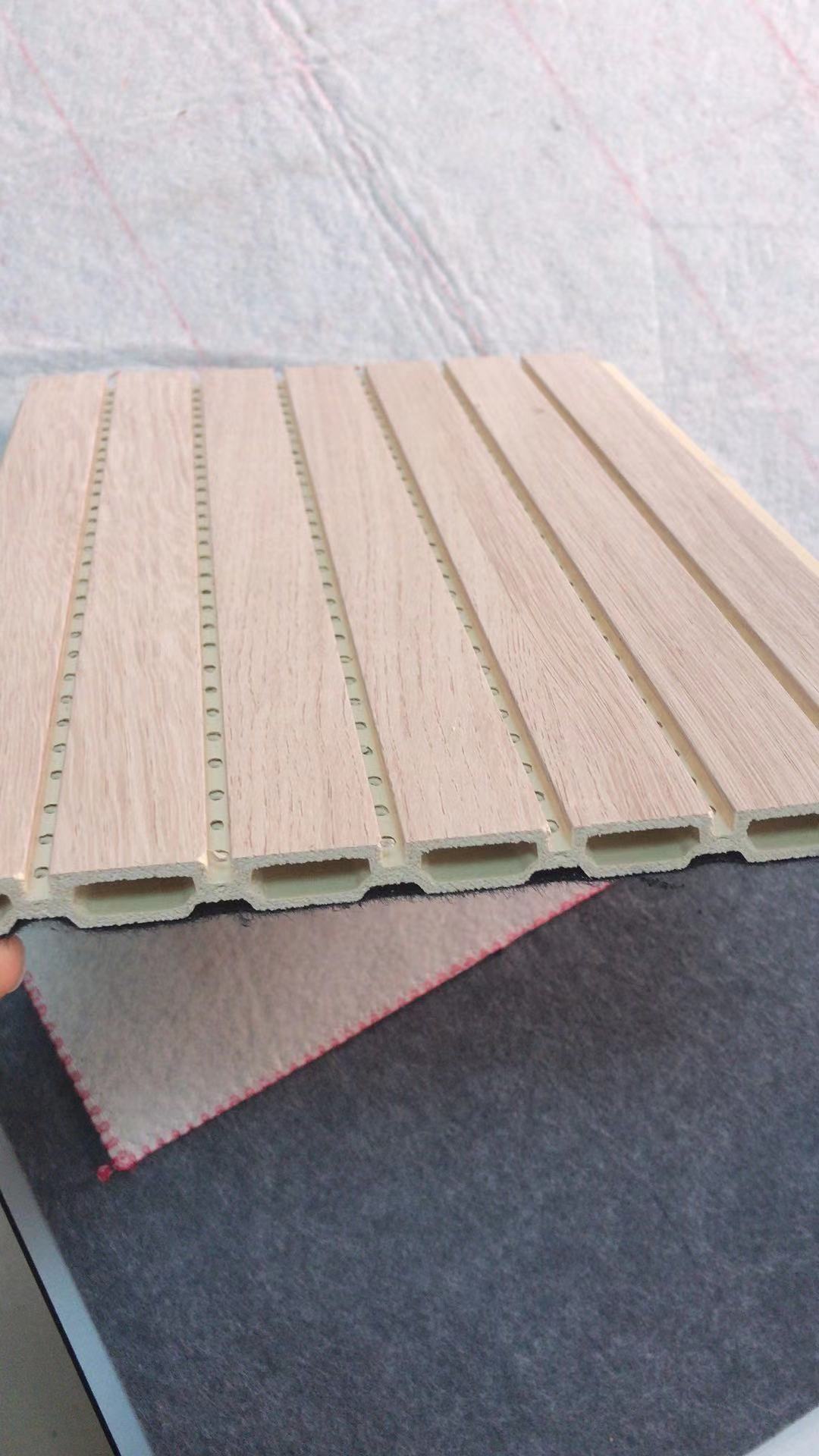 slat wood — acoustic panel photo